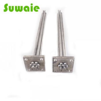 Încălzitor cu imersiune cu flanșă pătrată